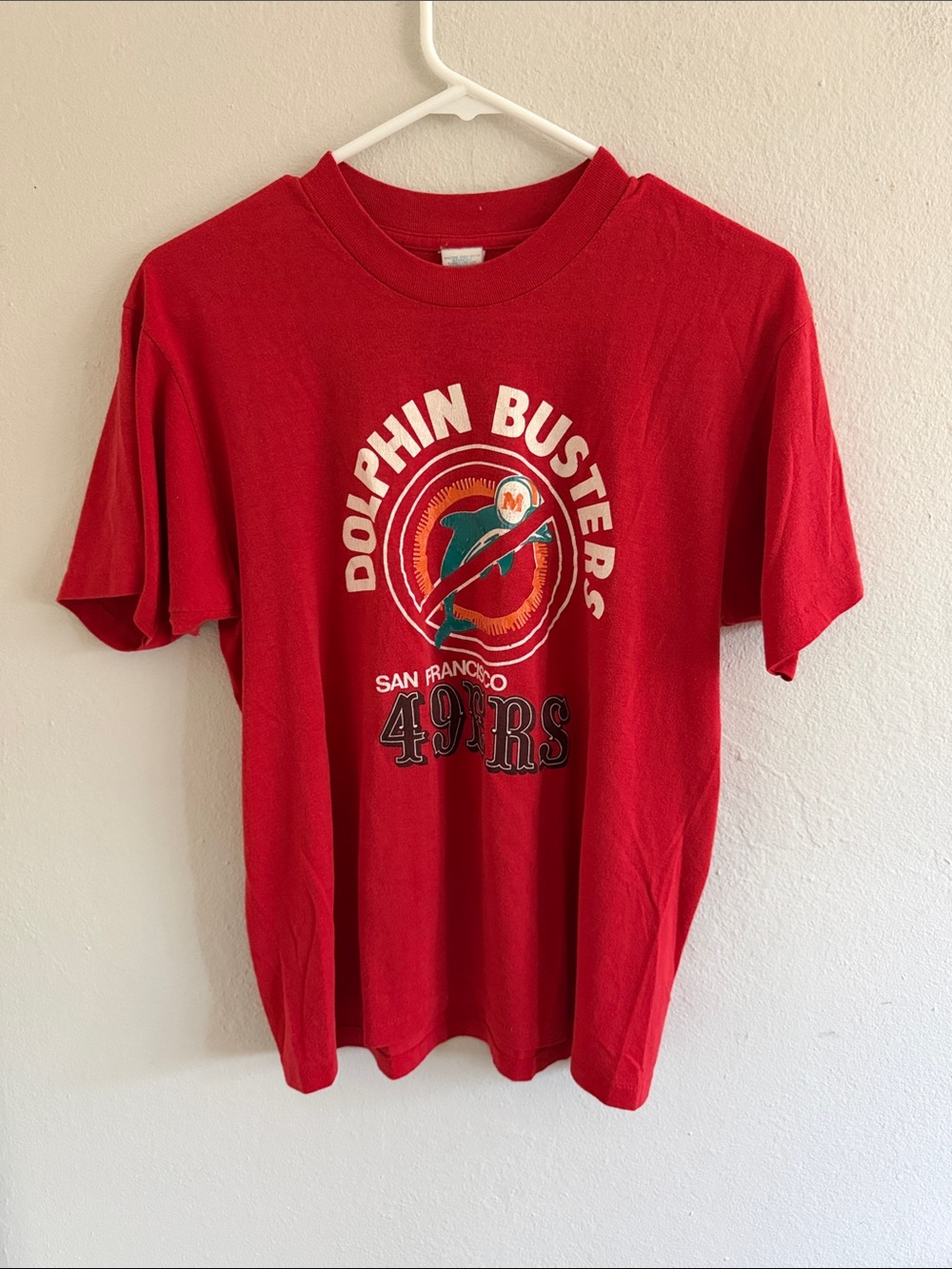 Vintage 49ers Dolphin Busters Tee size L